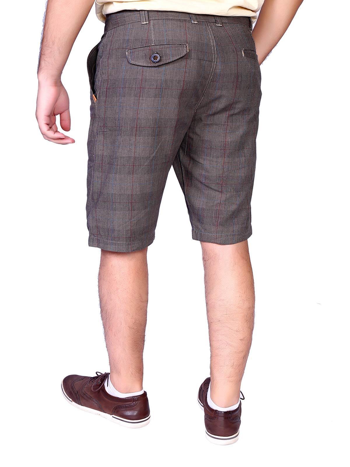 Shorts Brown Check - Image 4