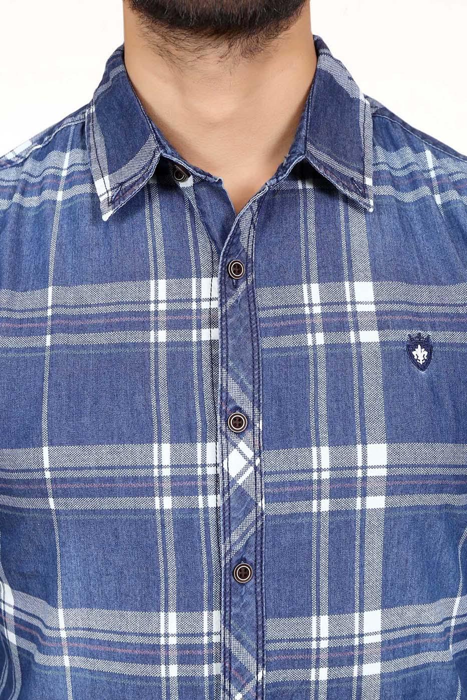 Casual Shirt Denim Dark Blue - Image 2