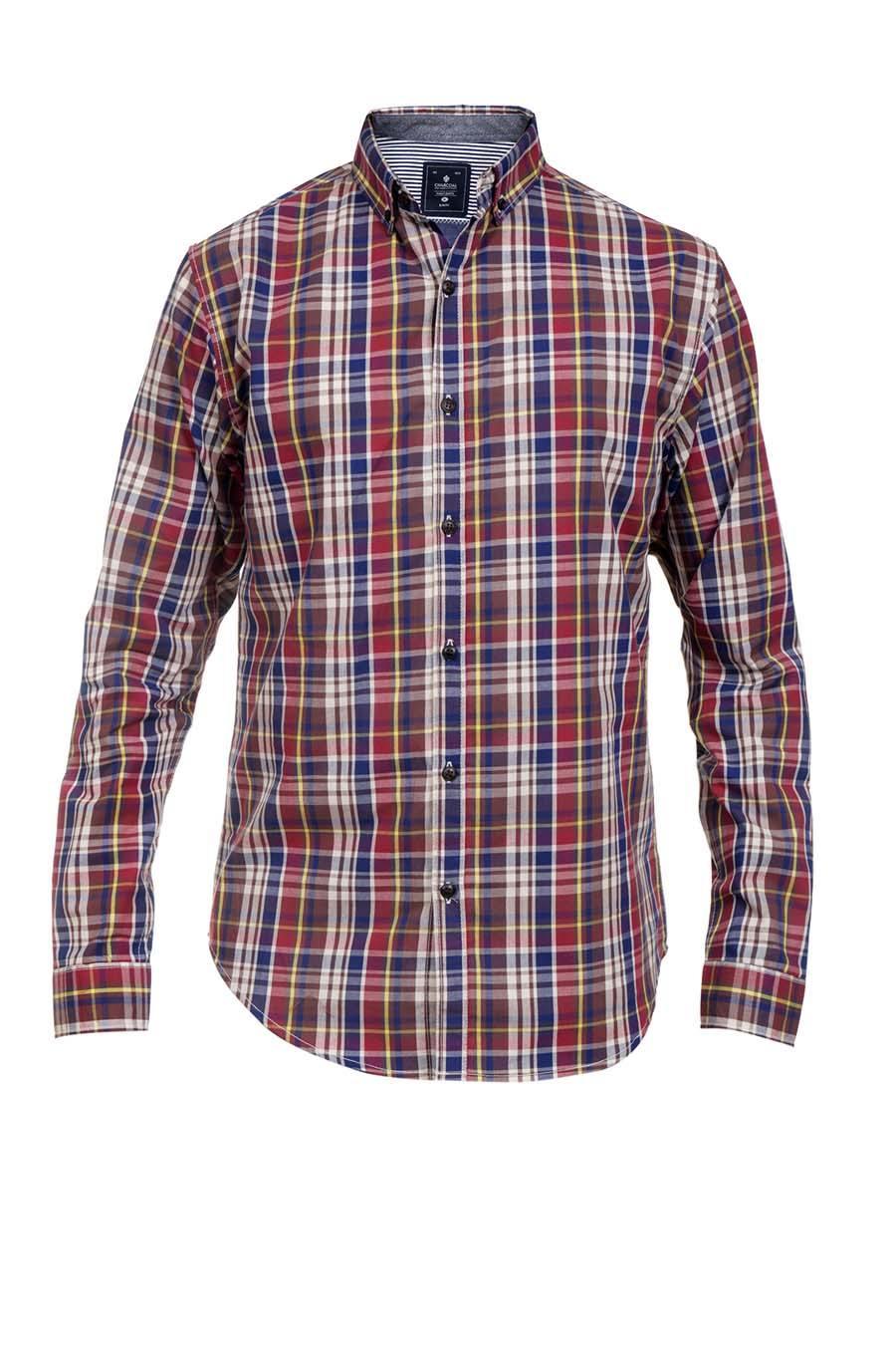 Casual Shirt Full Sleeves Multi Color Check