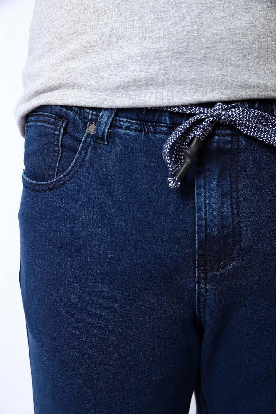 Jeans Trouser 5 Pocket Dark Blue - Image 4