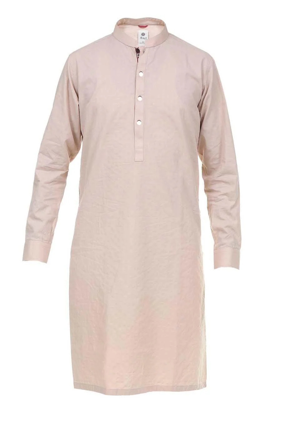 Kurta Ban Collar Light Brown