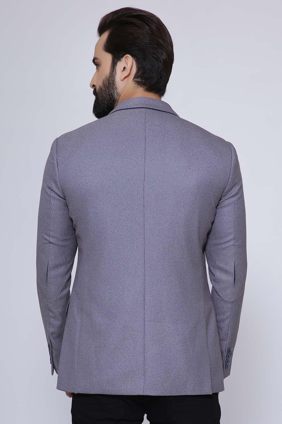 CASUAL COAT 2 BUTTON SLIM FIT SKY BLUE - Image 2