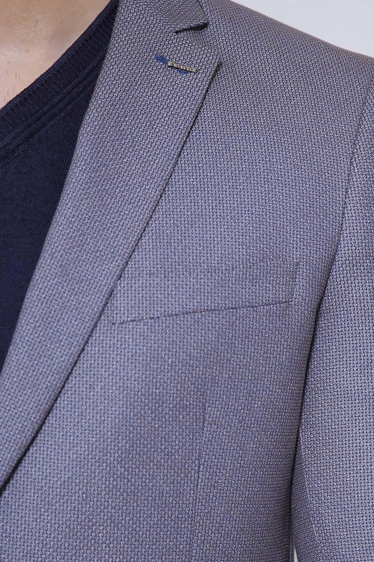 CASUAL COAT 2 BUTTON SLIM FIT SKY BLUE - Image 3