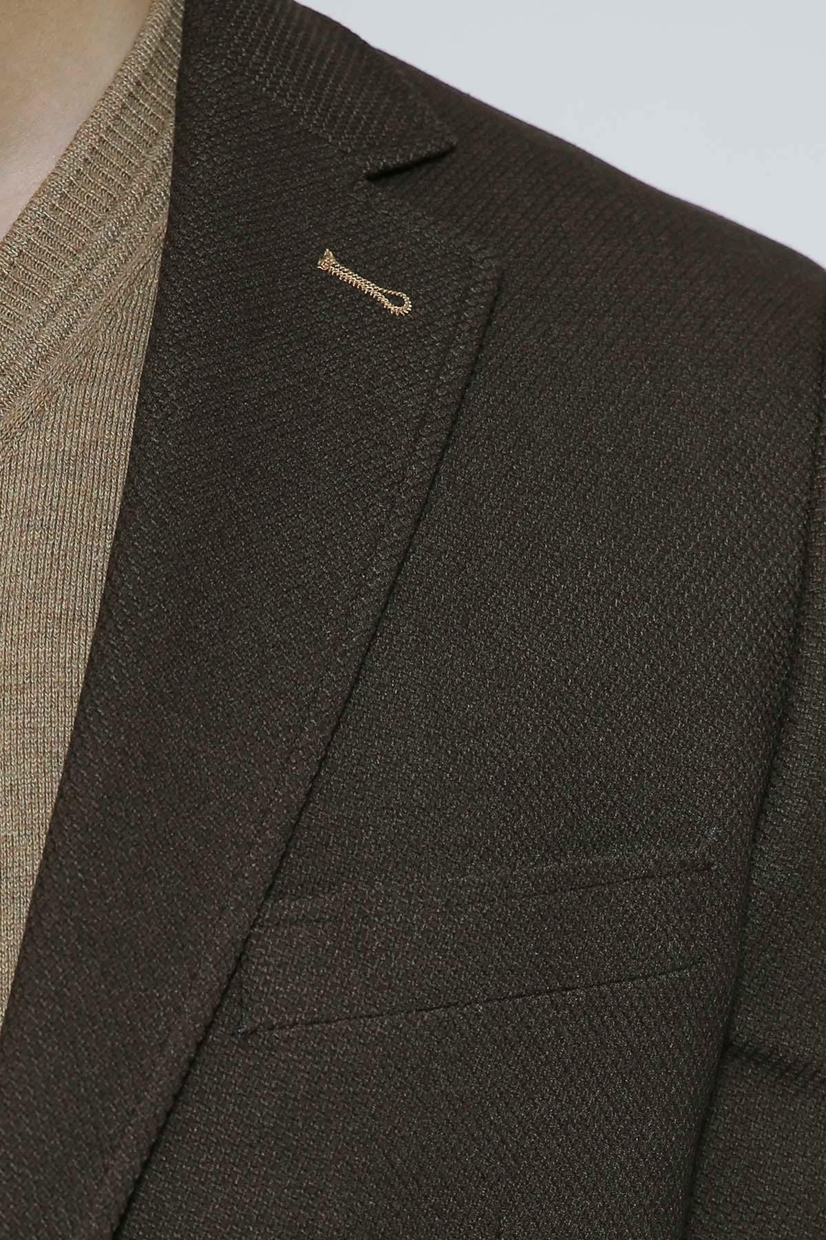 CASUAL COAT SLIM FIT OLIVE - Image 2
