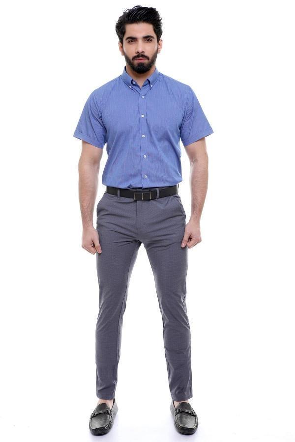 CASUAL PANT CROSS POCKET ITALIAN FIT DARK GREY