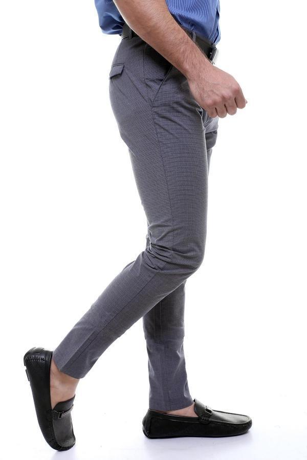 CASUAL PANT CROSS POCKET ITALIAN FIT DARK GREY - Image 3