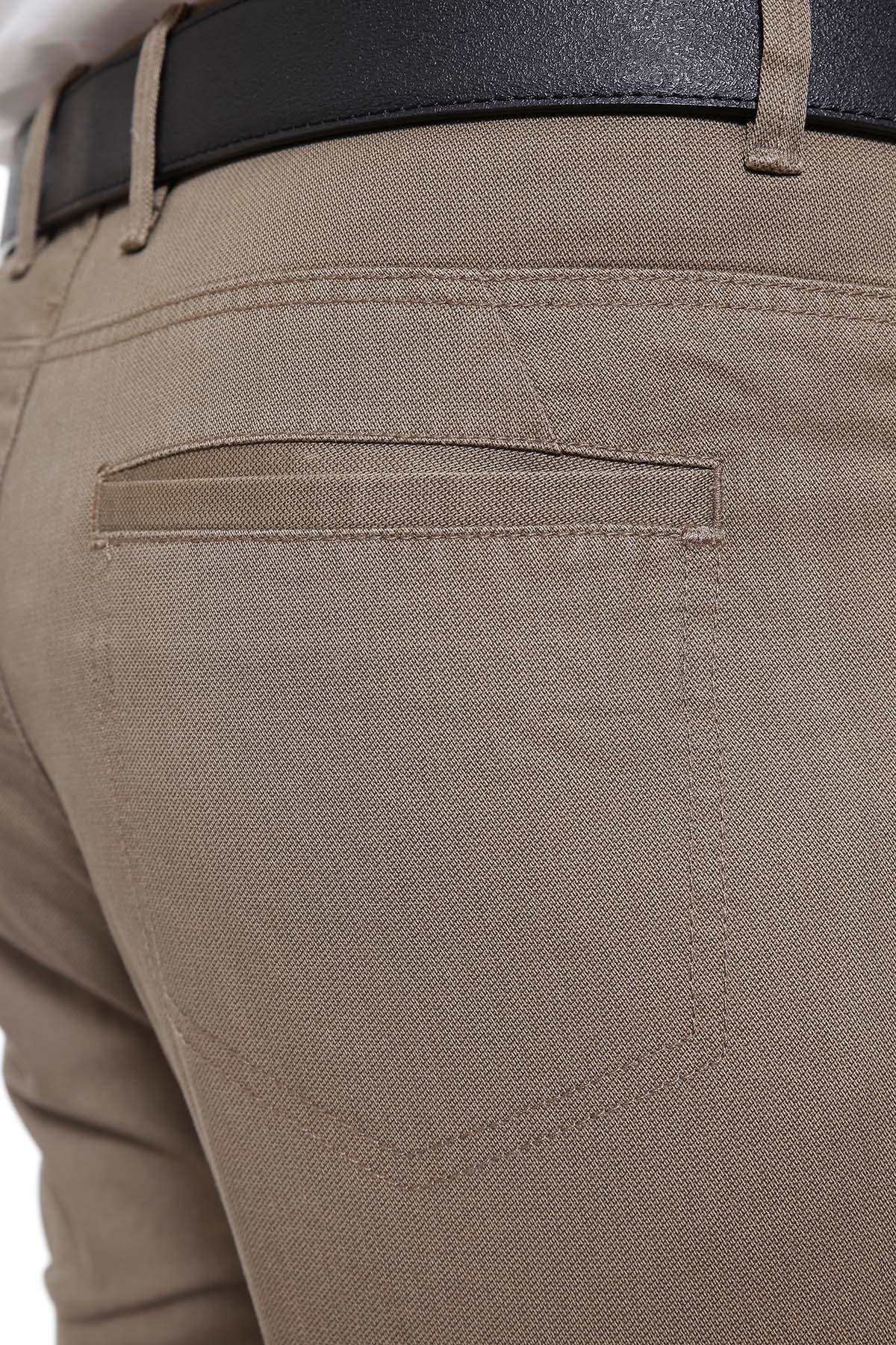 C PANT 5 POCKET SLIM FIT LIGHT BROWN - Image 3