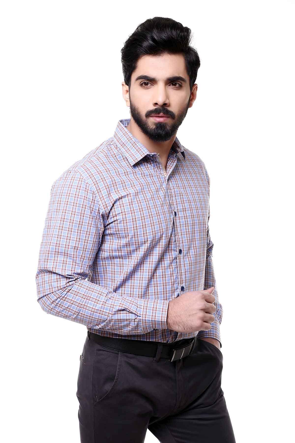 Casual Shirt FULL SLEEVE SKY BLUE - Image 2