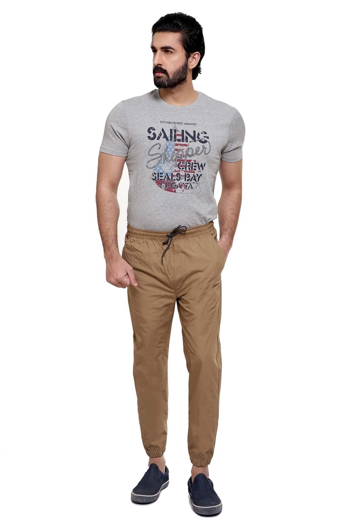 CASUAL TROUSER DARK KHAKI