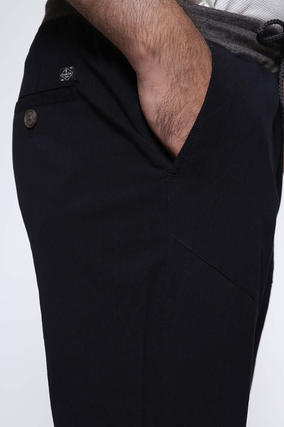 CASUAL TROUSER NAVY - Image 3