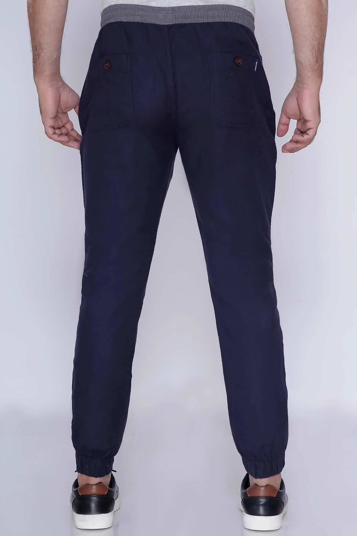 CASUAL TROUSER NAVY - Image 2