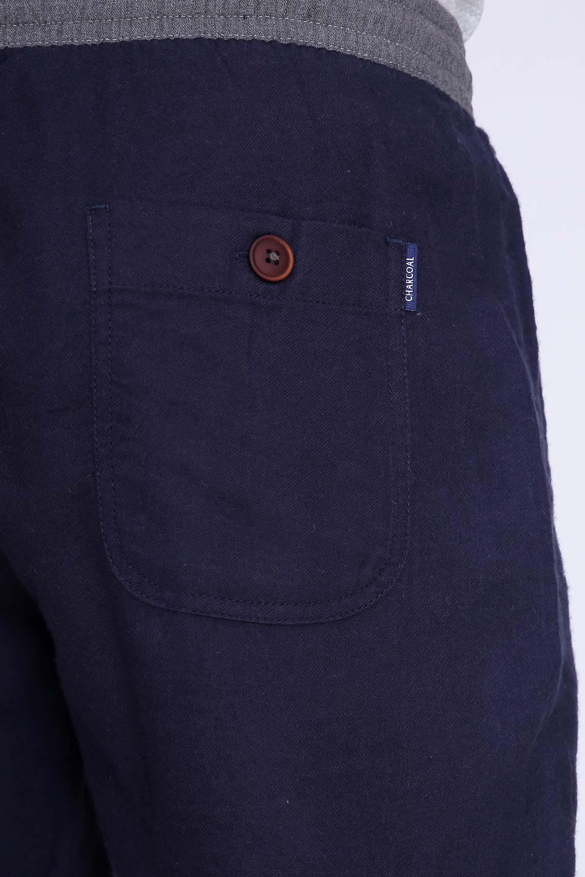 CASUAL TROUSER NAVY - Image 3