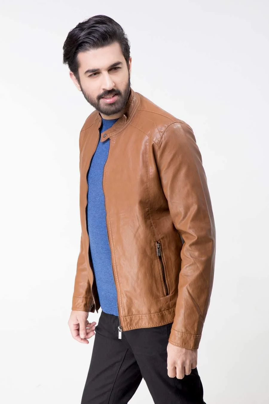 JACKET FULL SLEEVE COFFEE - Image 2