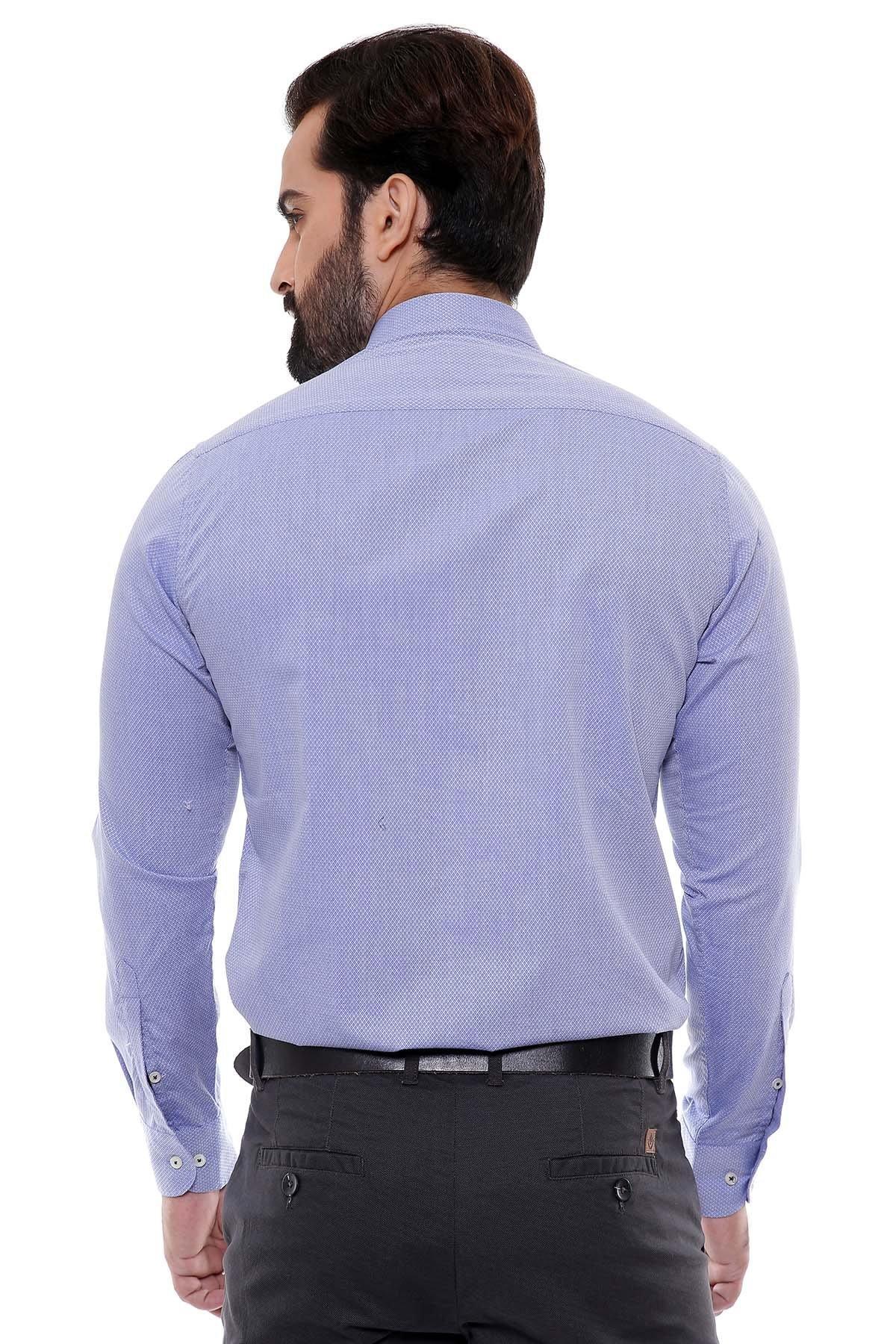 SMART SHIRTS BUTTON DOWN FULL SLEEVE SKY BLUE - Image 2