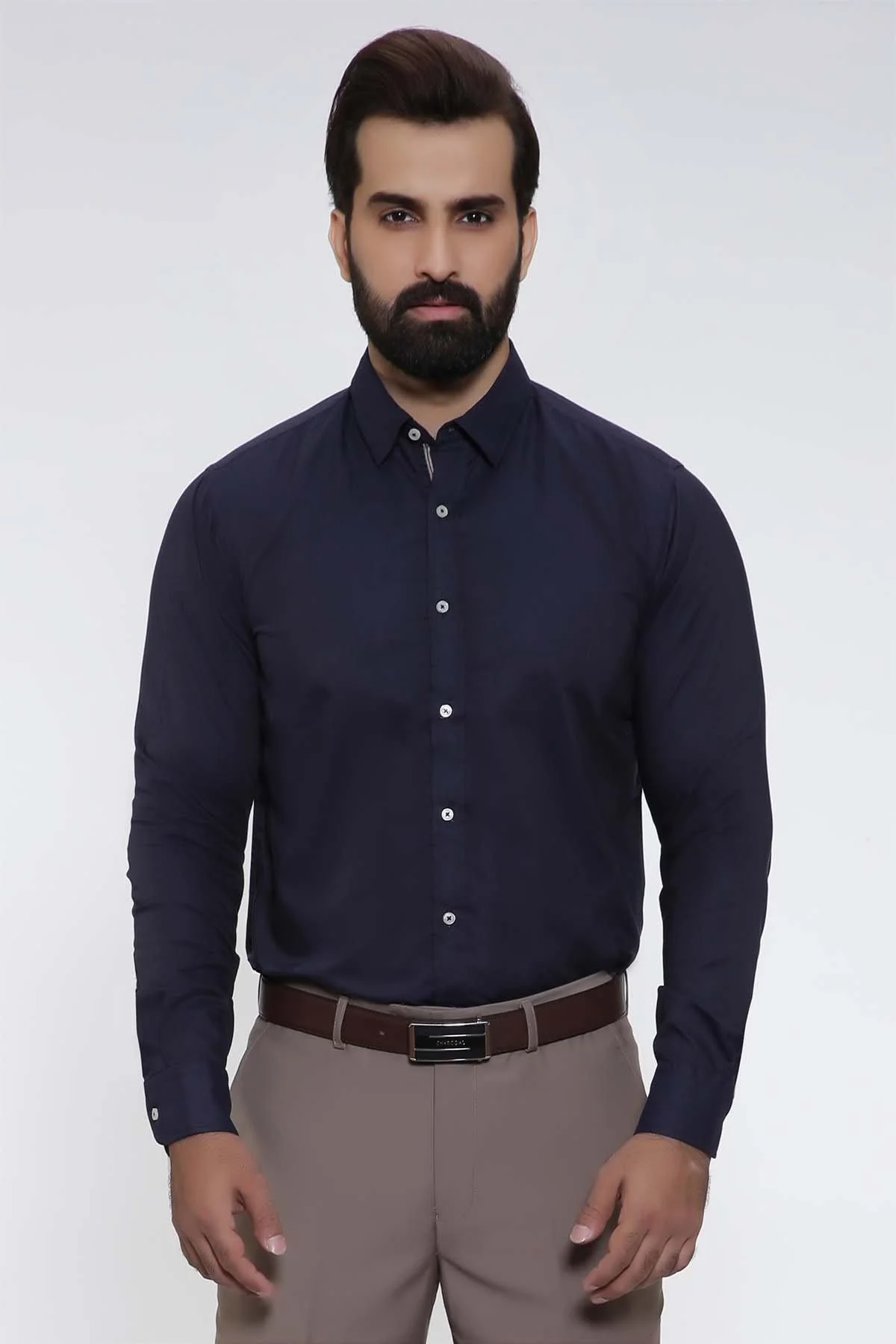 SMART SHIRT FULL SLEEVE NAVY