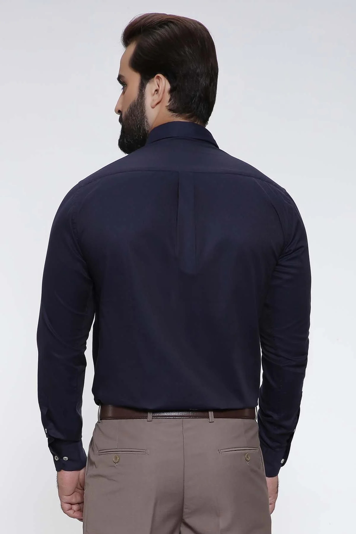 SMART SHIRT FULL SLEEVE NAVY - Image 2