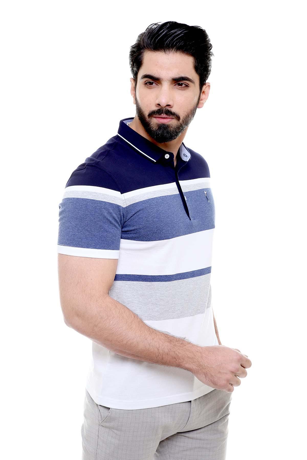 EXCLUSIVE T SHIRT NAVY BLUE - Image 2