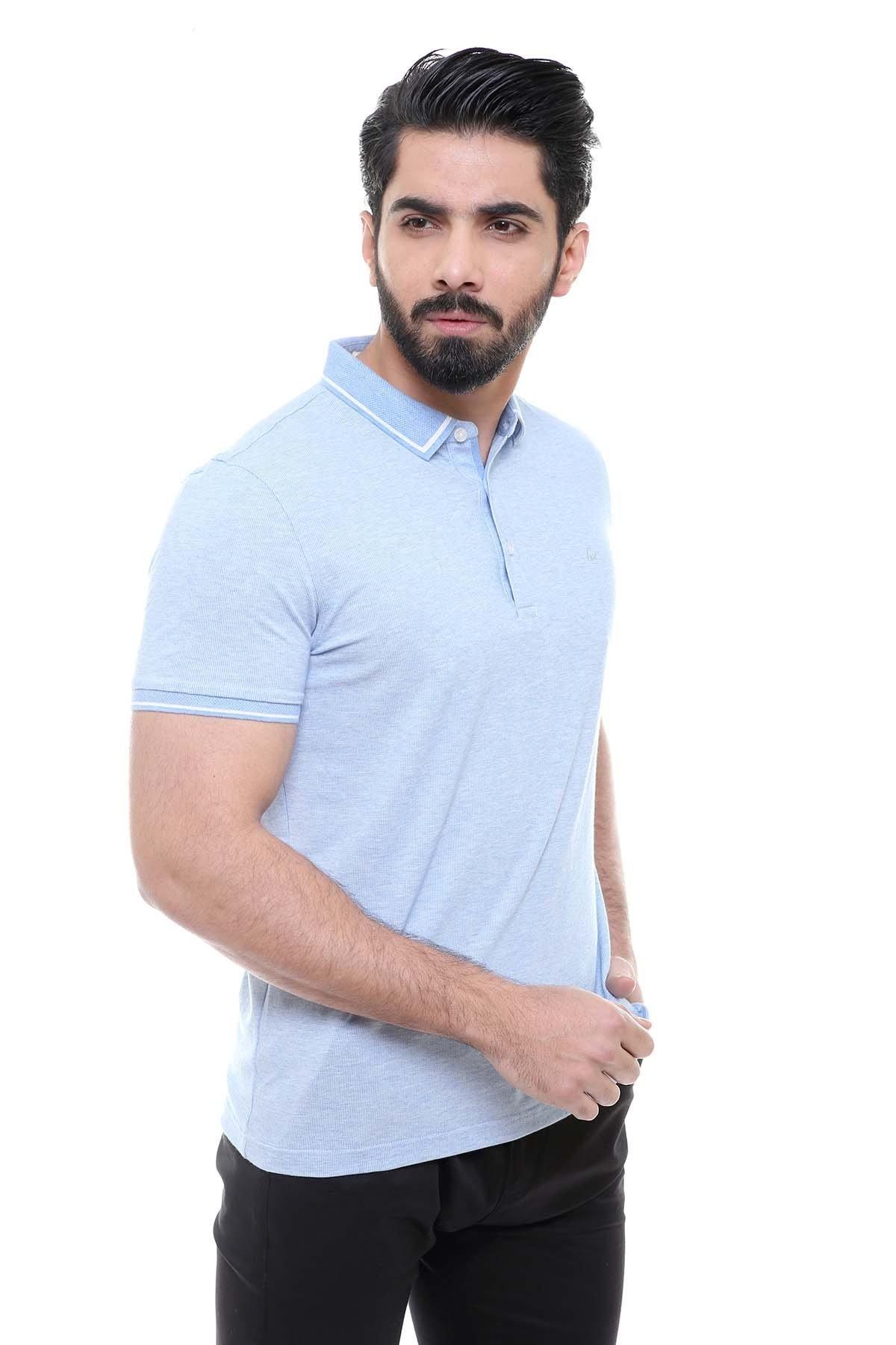 EXCLUSIVE T SHIRT SKY BLUE - Image 2