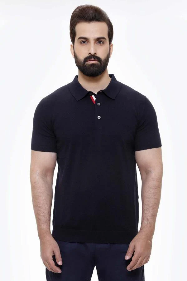 T SHIRT POLO NAVY