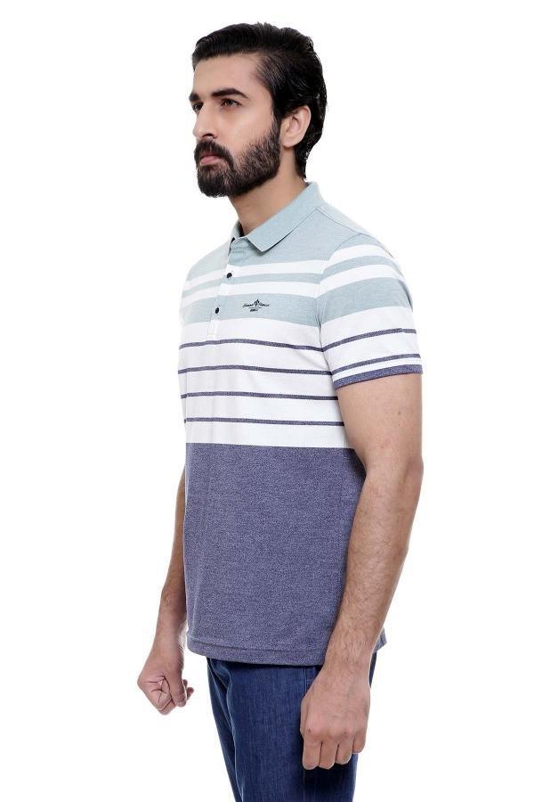 EXCLUSIVE T SHIRT GREEN NAVY - Image 2