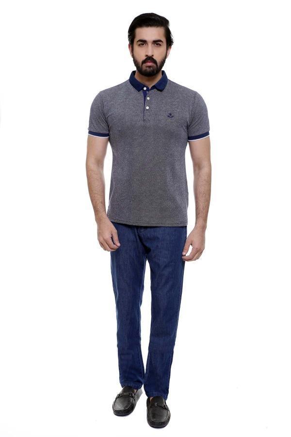 T SHIRT POLO NAVY
