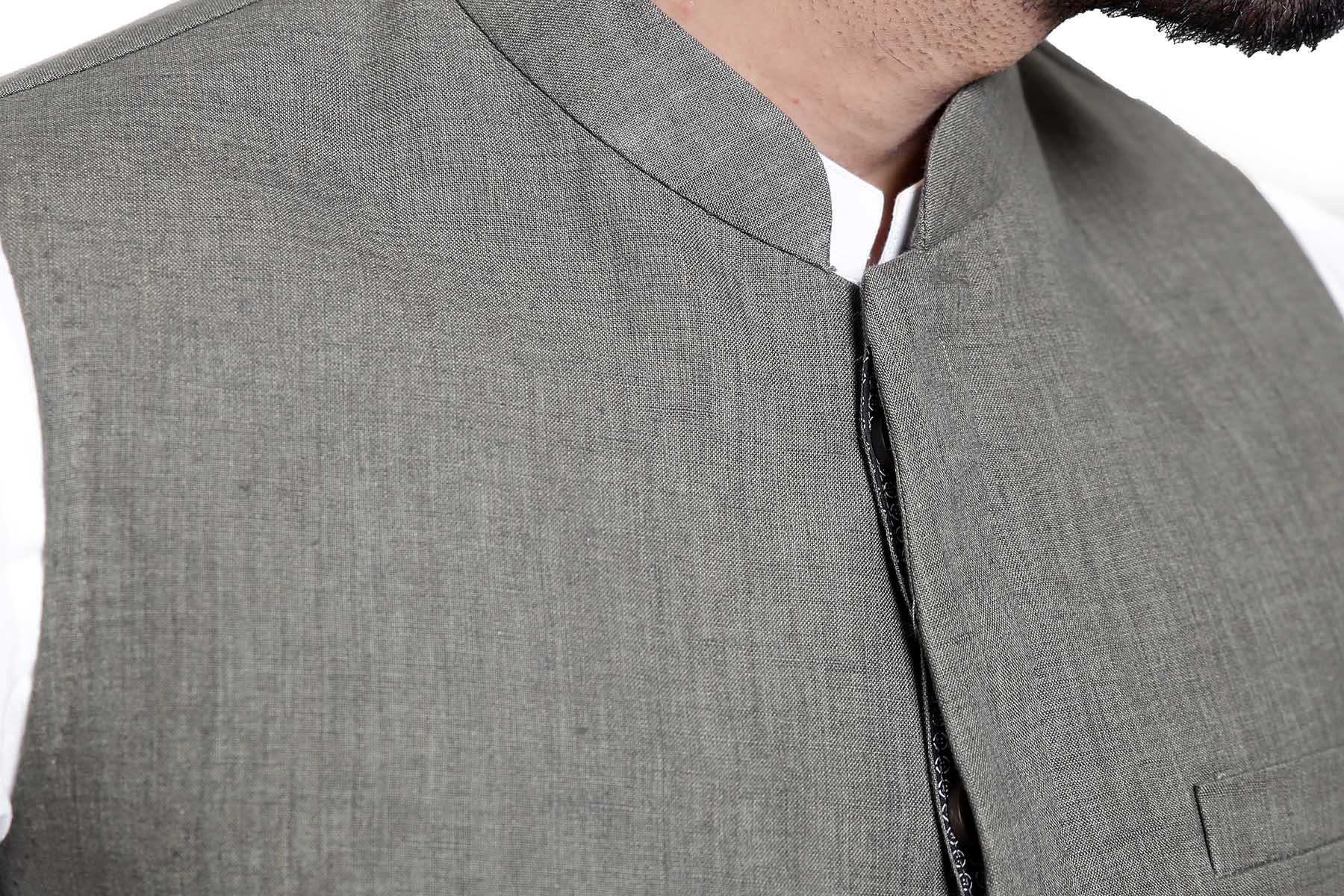 WAIST COAT GREEN - Image 2