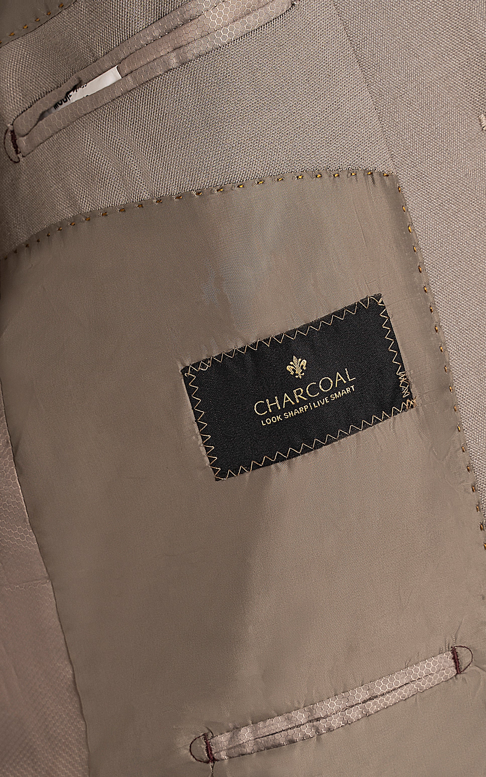 2 PIECE SUIT BEIGE - Image 4