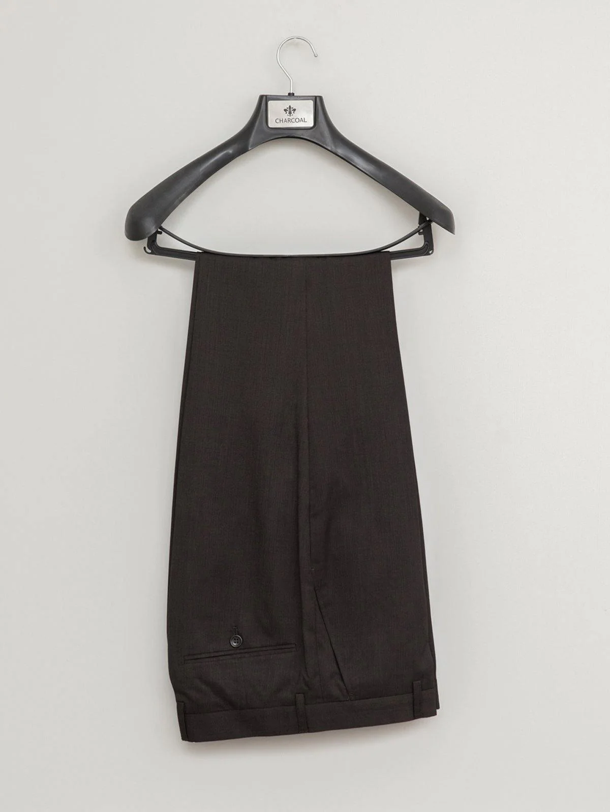 2 PIECE SUIT BLACK BROWN - Image 2