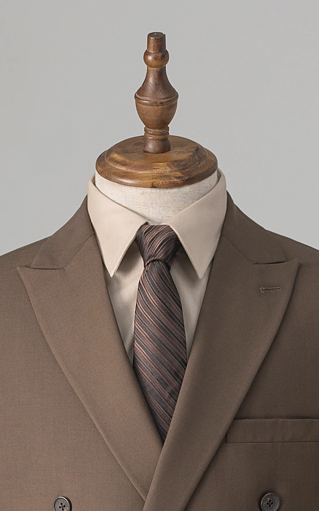 2 PIECE SUIT BROWN - Image 3
