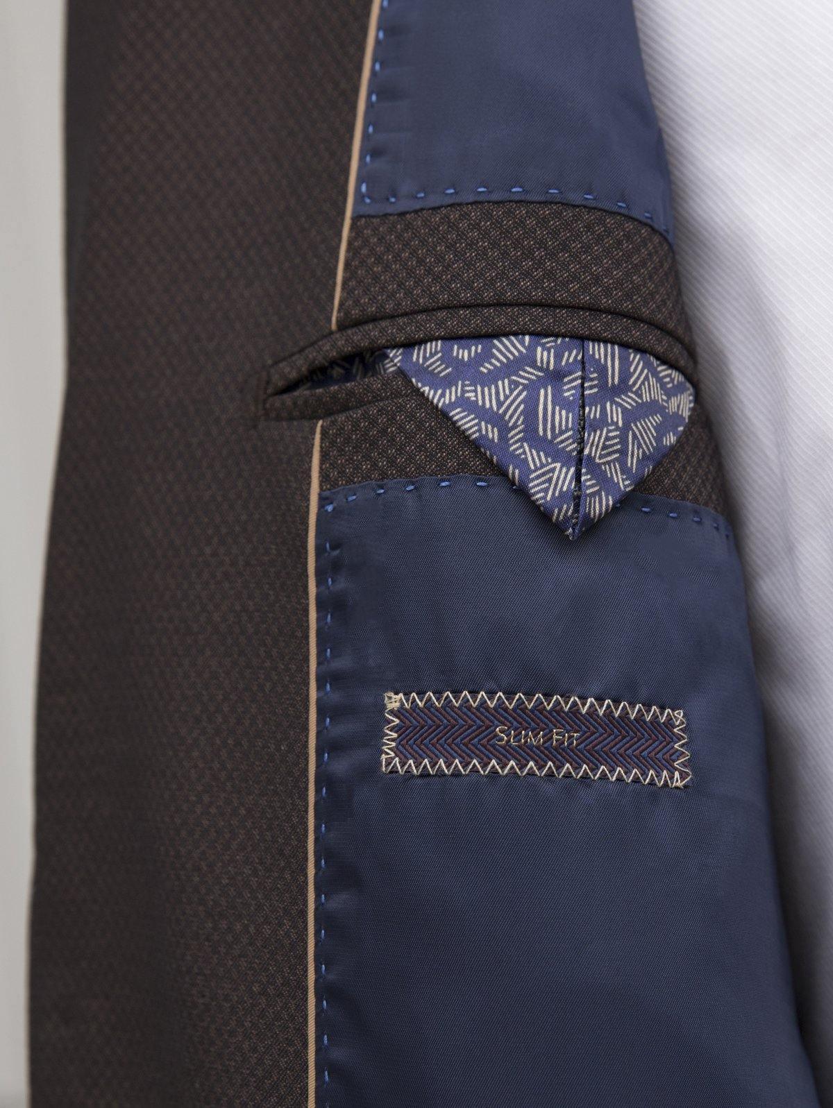2 PIECE SUIT BROWN - Image 5
