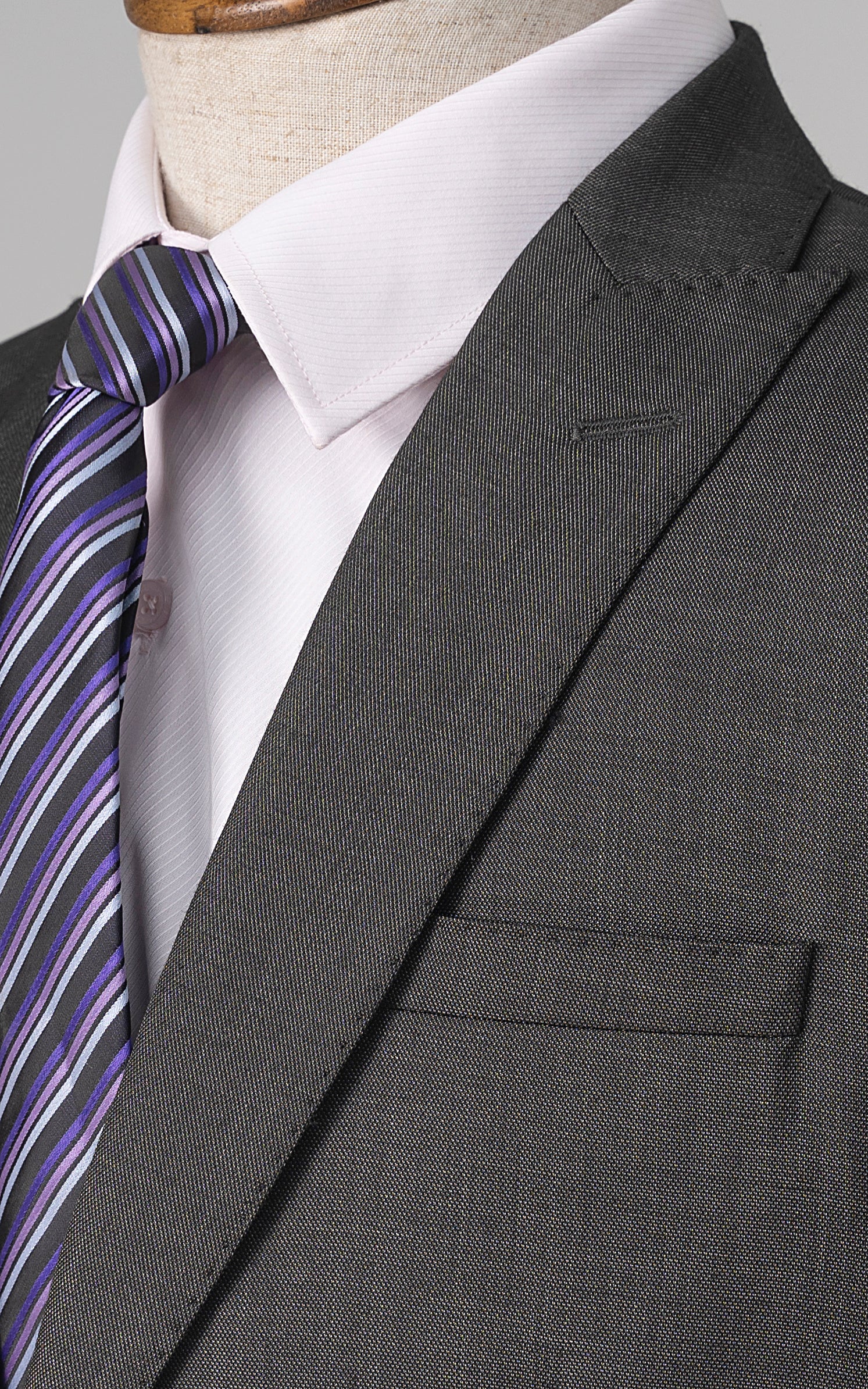 2 PIECE SUIT CHARCOAL GREY - Image 3