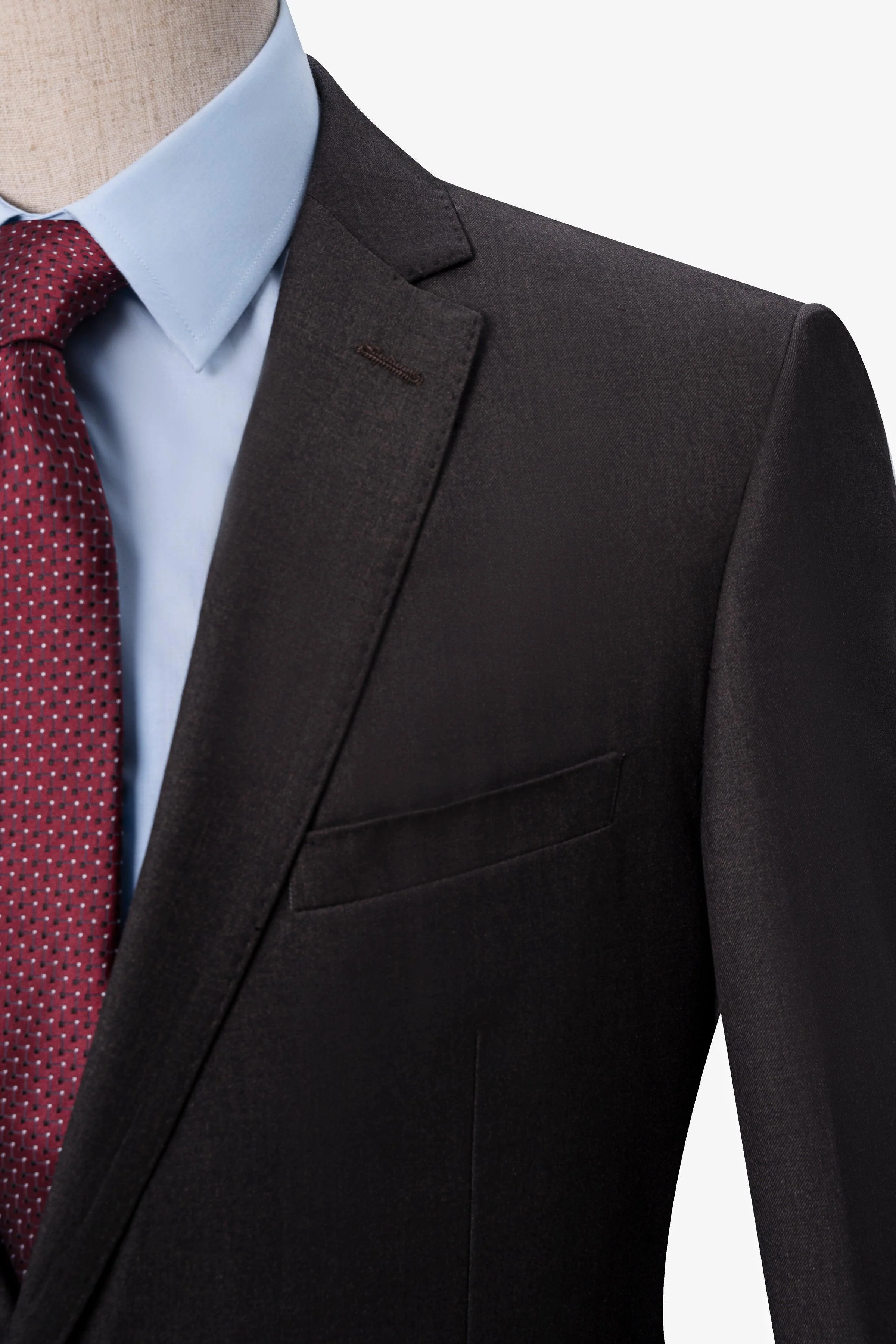 TWO PIECE SUIT BROWN - Image 5