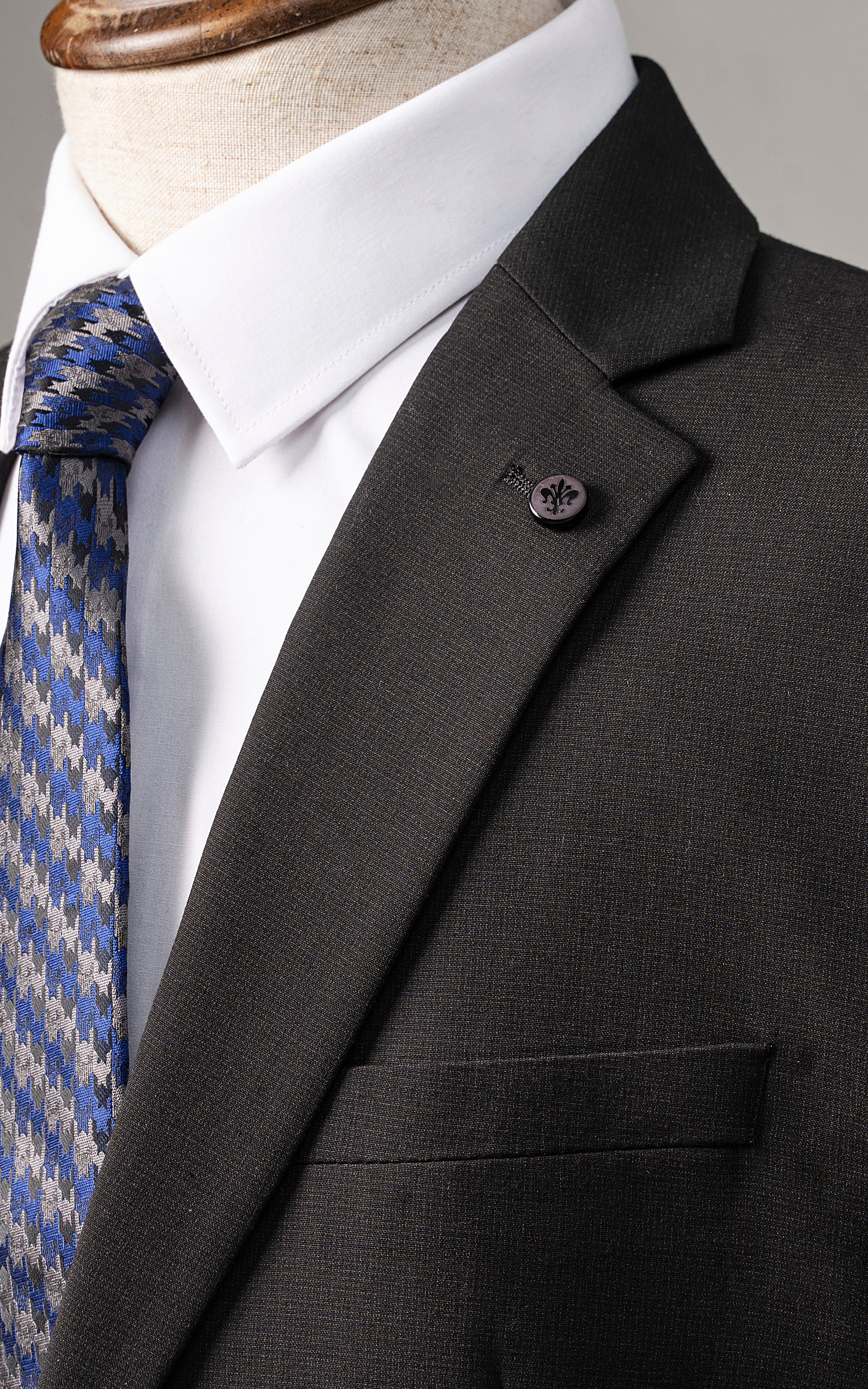 2 PIECE SUIT SLIM FIT BLACK - Image 5