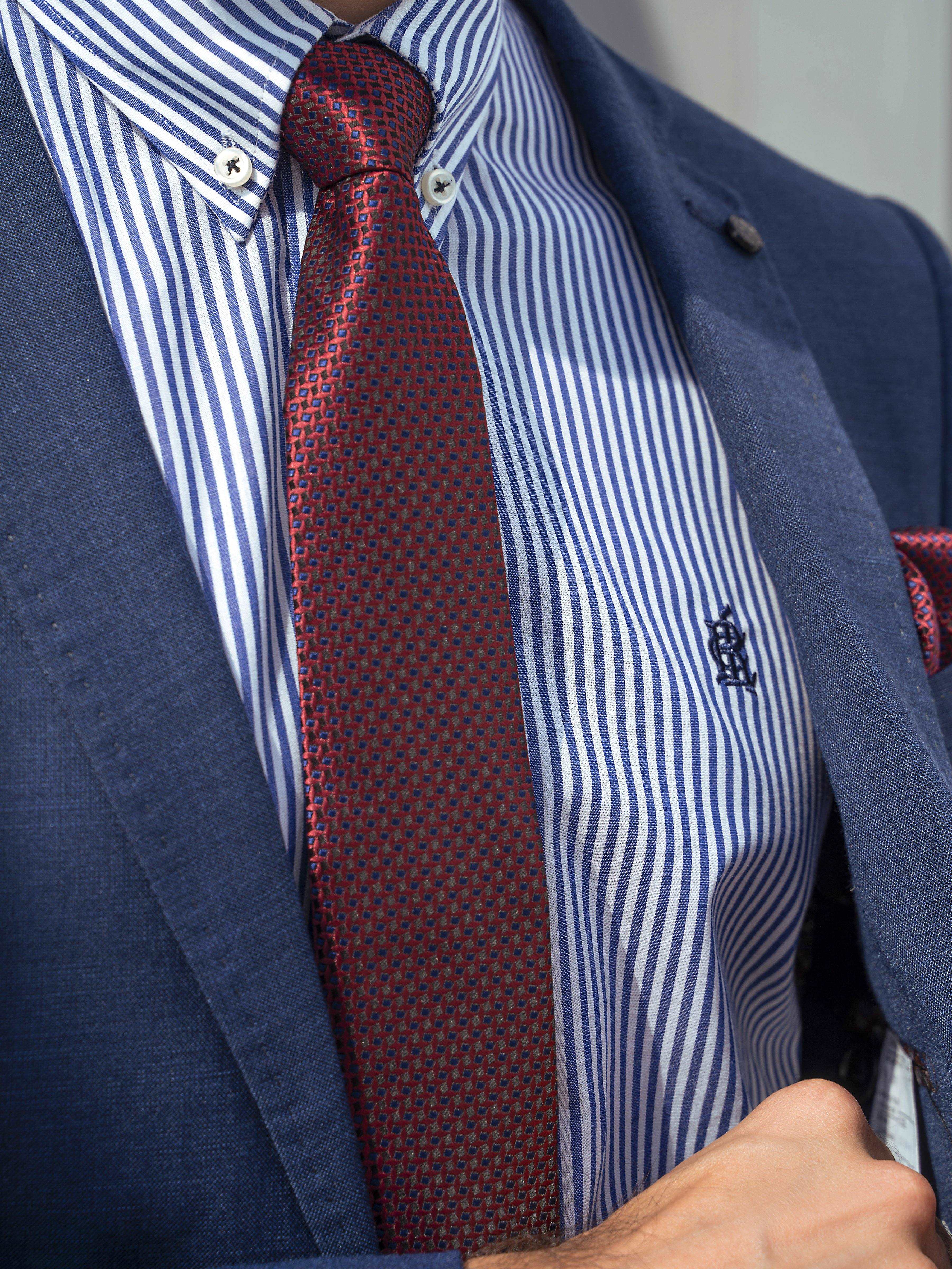 2 PIECE SUIT SLIM FIT BLUE - Image 2