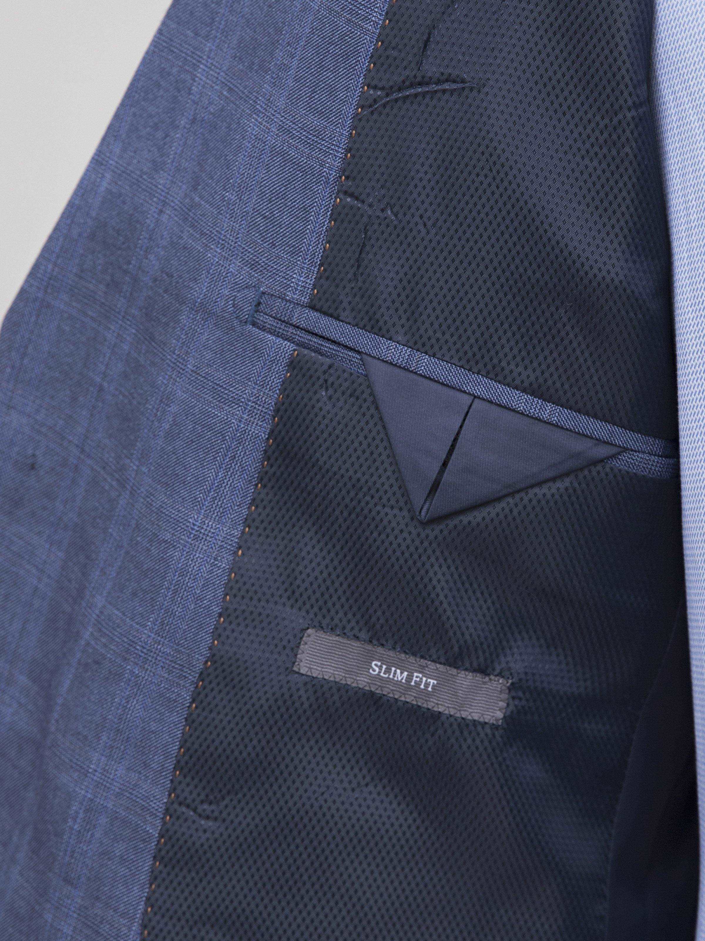2 PIECE SUIT SLIM FIT BLUE GREY - Image 3