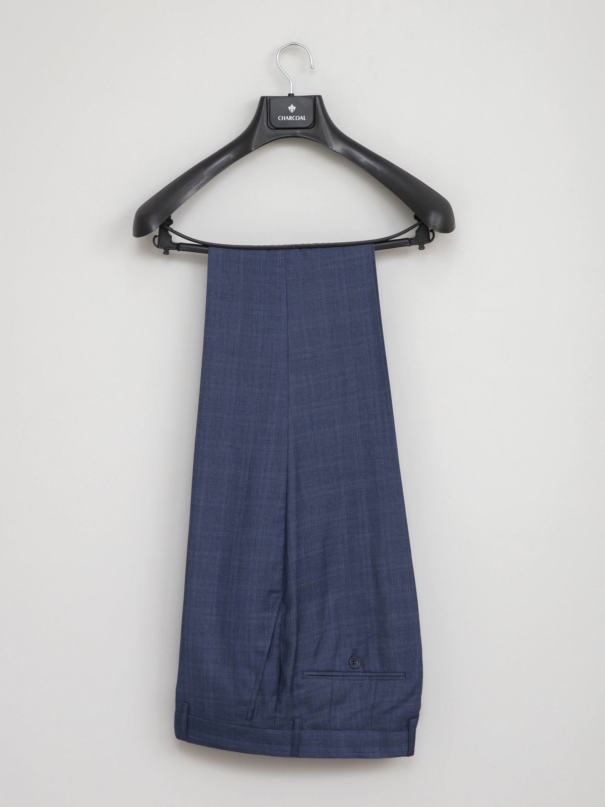 2 PIECE SUIT SLIM FIT BLUE GREY - Image 4