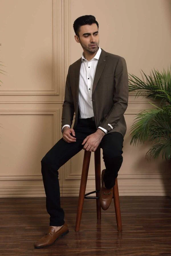 SUMMER SLIM FIT BROWN - Image 3