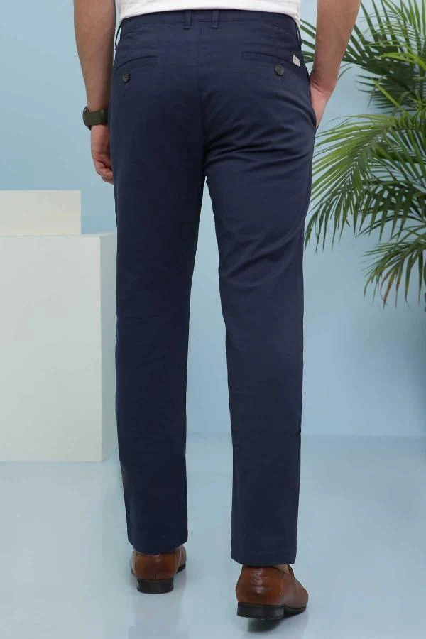 CASUAL PANT CROSS POCKET SLIM FIT NAVY - Image 2