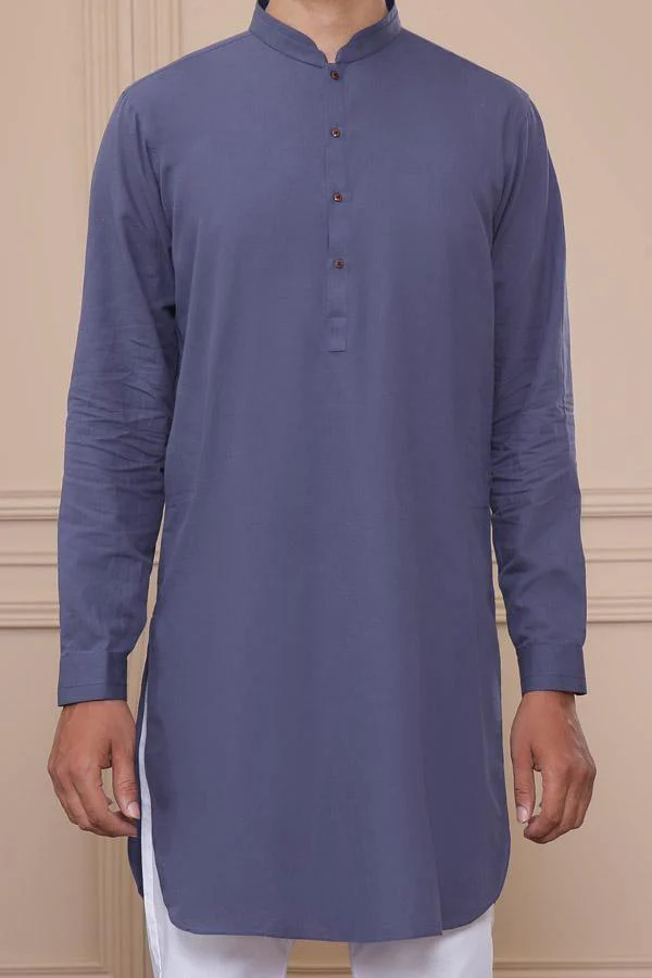 SHORT KURTA  DARK GREY