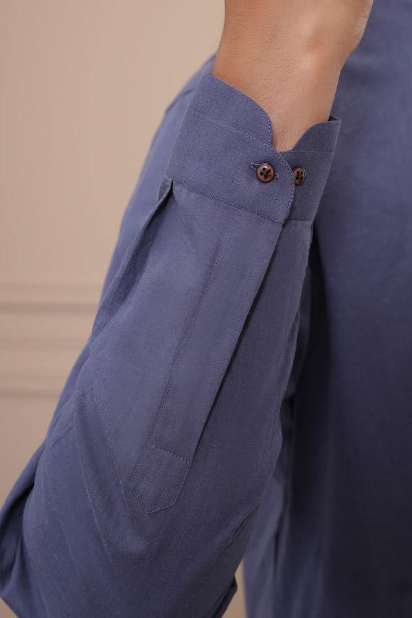 SHORT KURTA  DARK GREY - Image 4