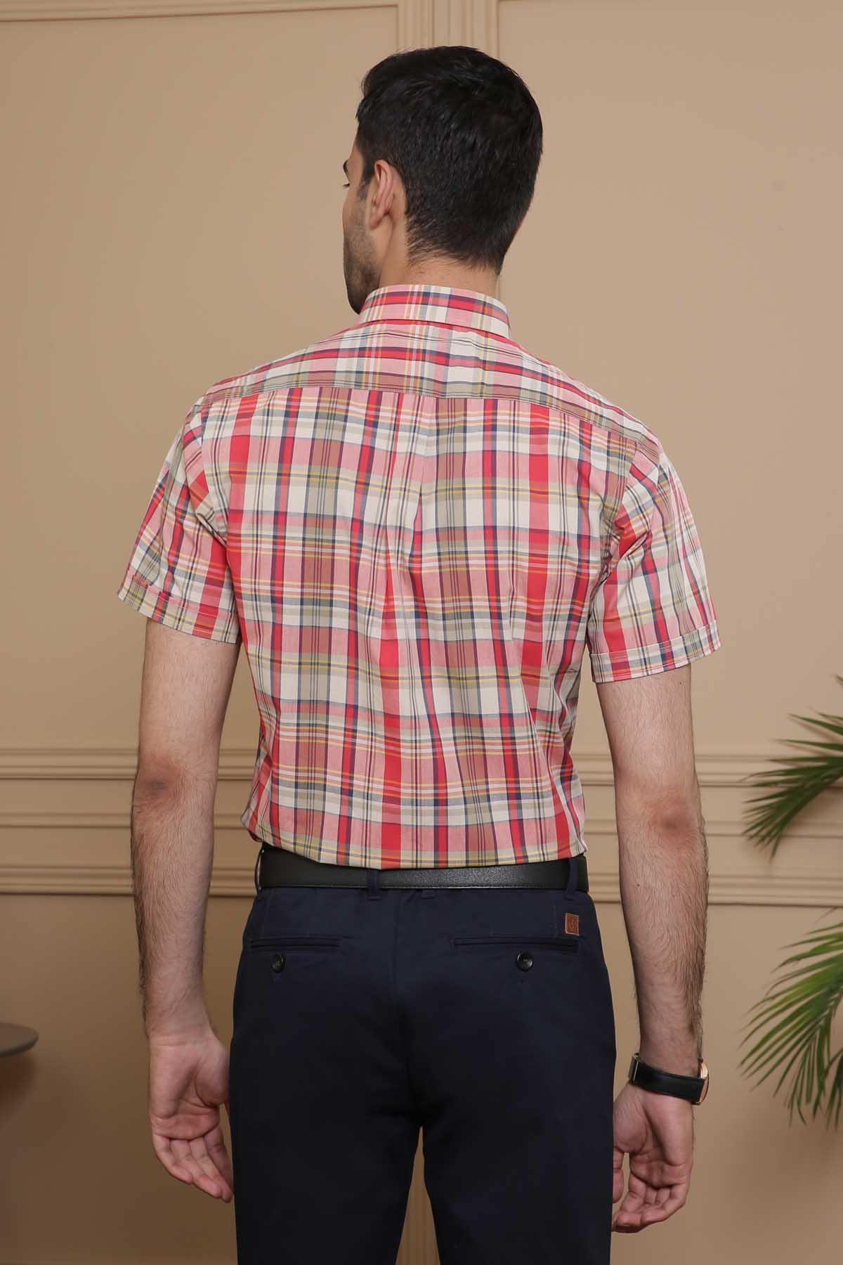 SEMI FORMAL HALF SLEEVE SLIM FIT MULTI - Image 2