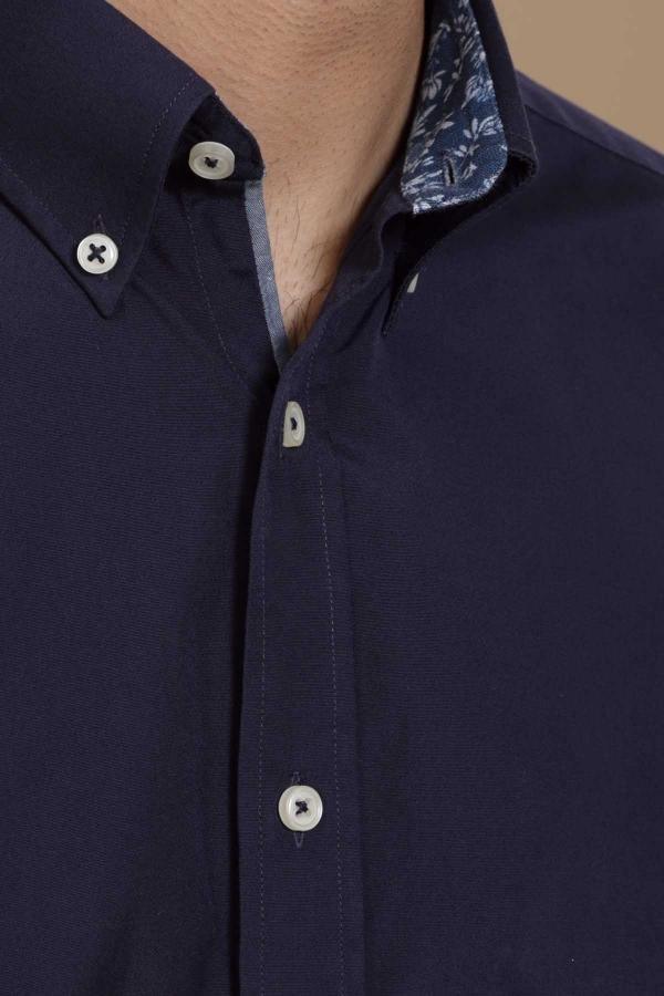 SMART SHIRT FULL SLEEVE SLIM FIT NAVY - Image 2