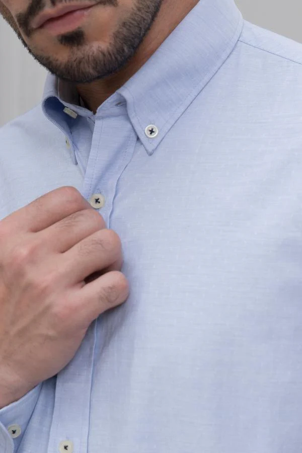 SMART SHIRT FULL SLEEVE LIGHT SKY - Image 2