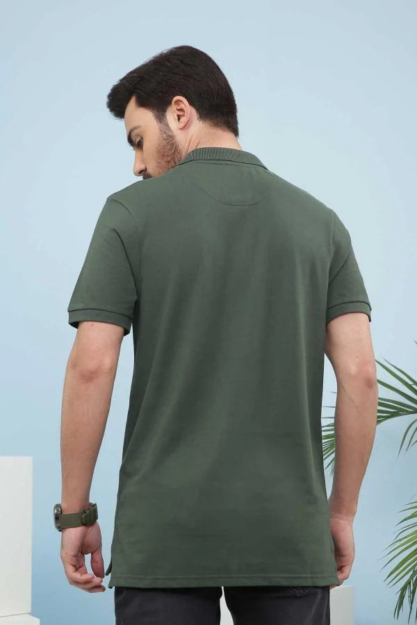 T SHIRT POLO GREEN - Image 2