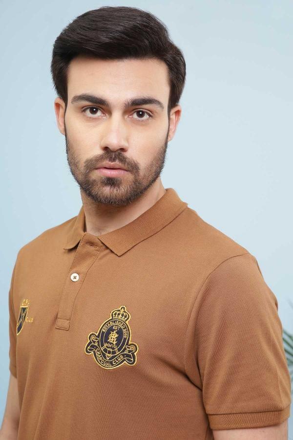 T SHIRT POLO KHAKI - Image 2