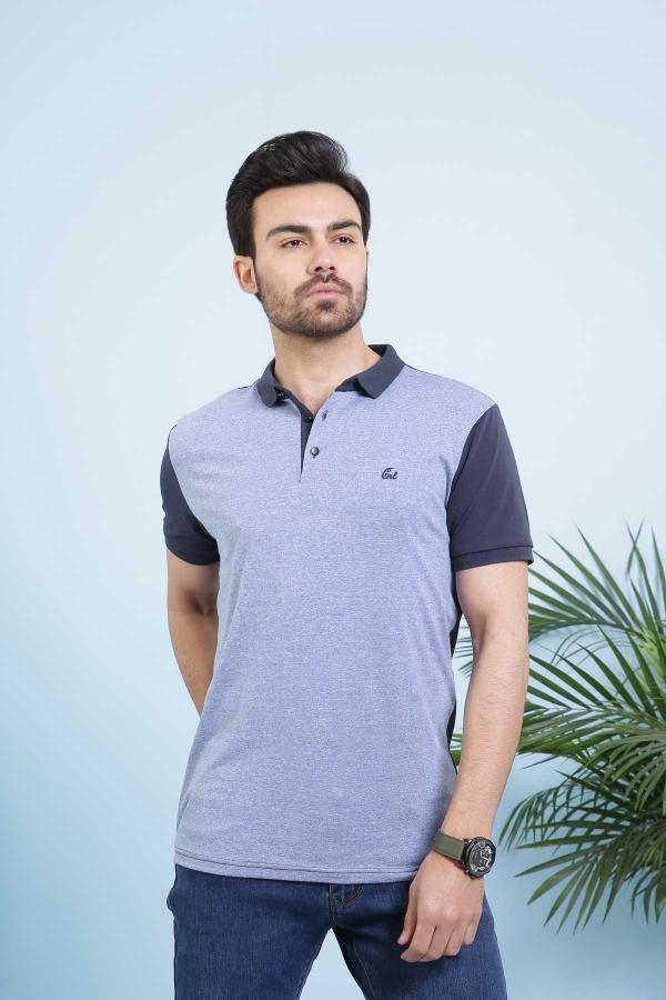 T SHIRT POLO NAVY BLUE