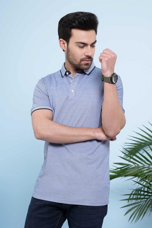 T SHIRT POLO SKY BLUE