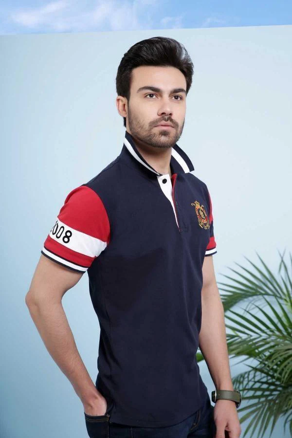 POLO SHIRT NAVY - Image 3