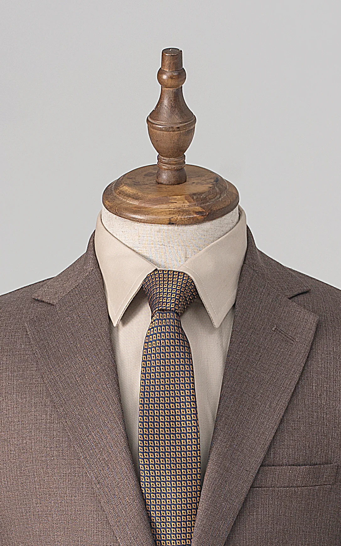 3 PIECE SUIT BROWN - Image 3