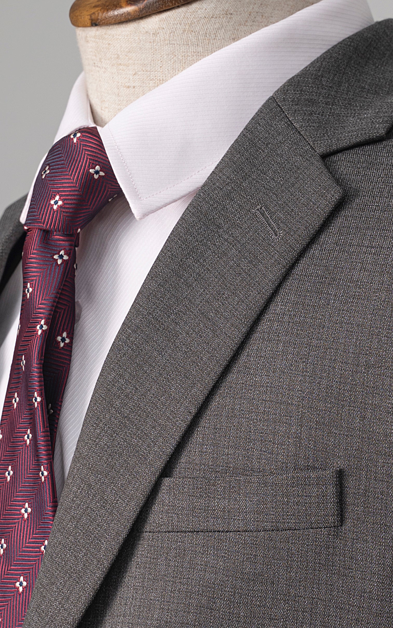 3 PIECE SUIT GREY - Image 4